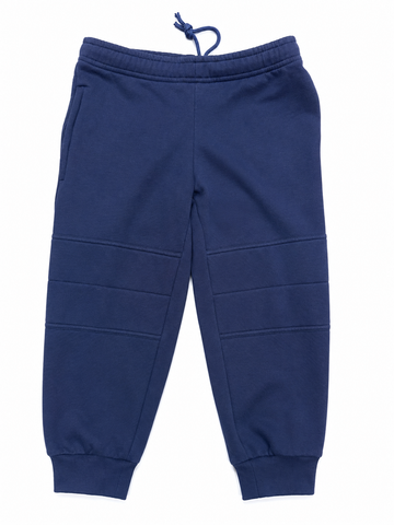 CNYD-Navy Blue Low Pill Fleece Trackpant