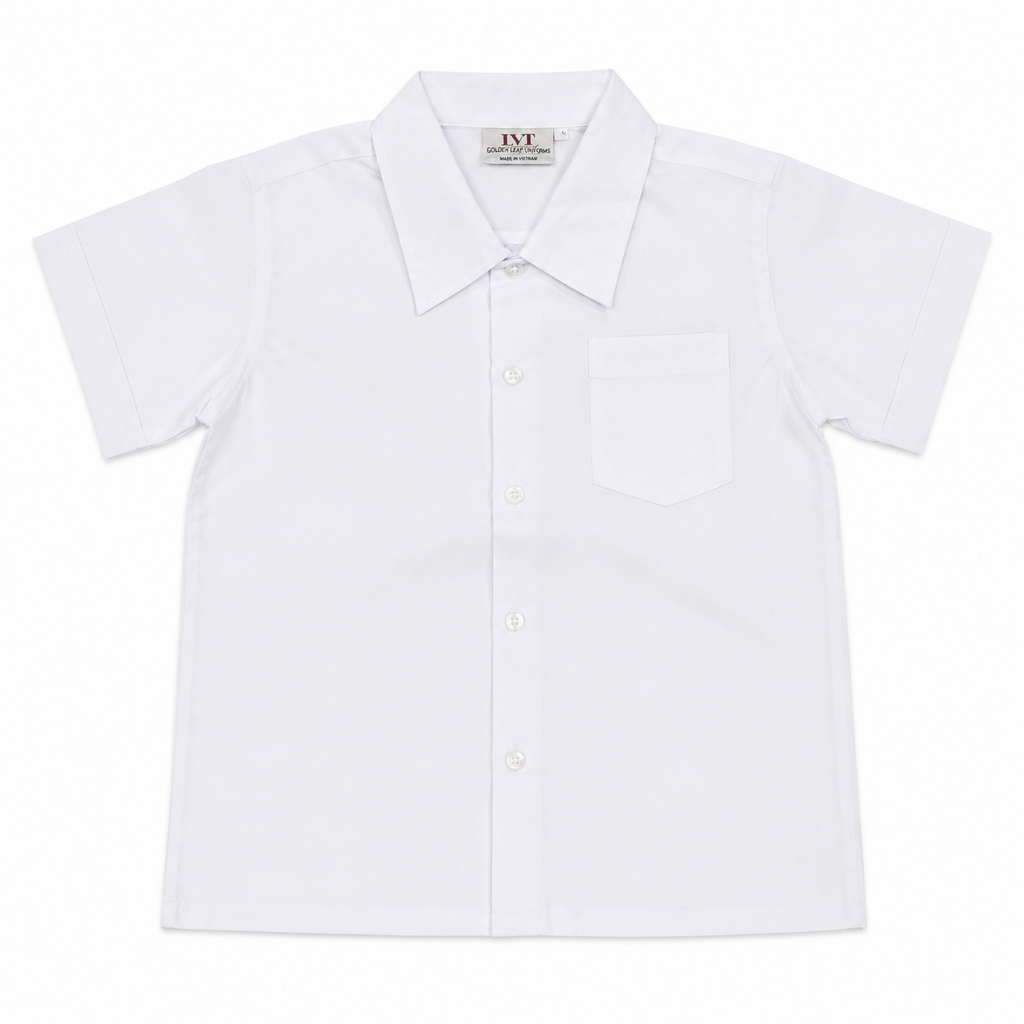 S/S Shirt: White-G1WEA