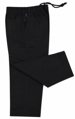 Primary School Unisex Black Elastic Waist Music Trousers- MABK