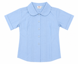 S/S Light Blue Blouse-R1SB-Carlingford Area