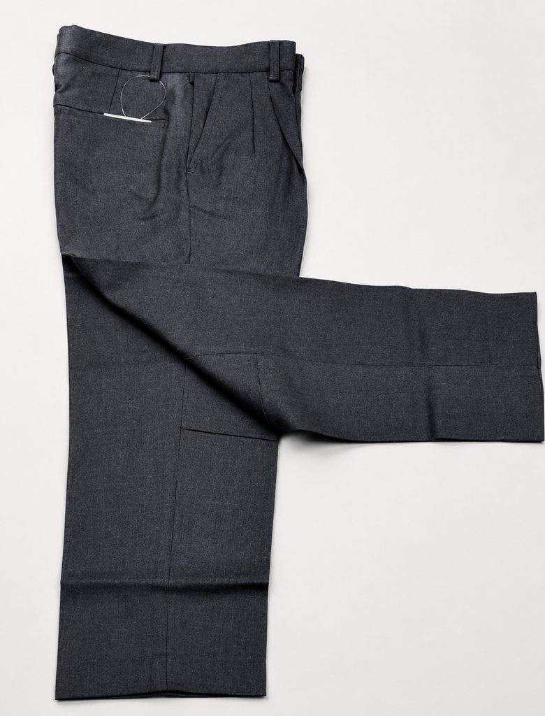 Primary School Boys Extendable Waistband Trousers-Grey-O1TEC