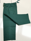 Primary School Boys Elastic Waist Trousers-Bottle Green-MABED