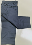 Boys Elastic Waist Trousers-GREY M3GYD