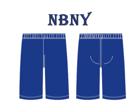 NBNY-Navy Blue Girls Bike Shorts