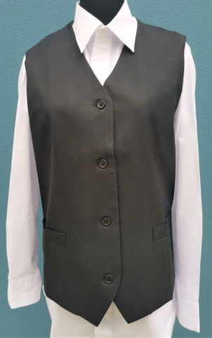 Waitress Black Vest SBKF (Vest only)